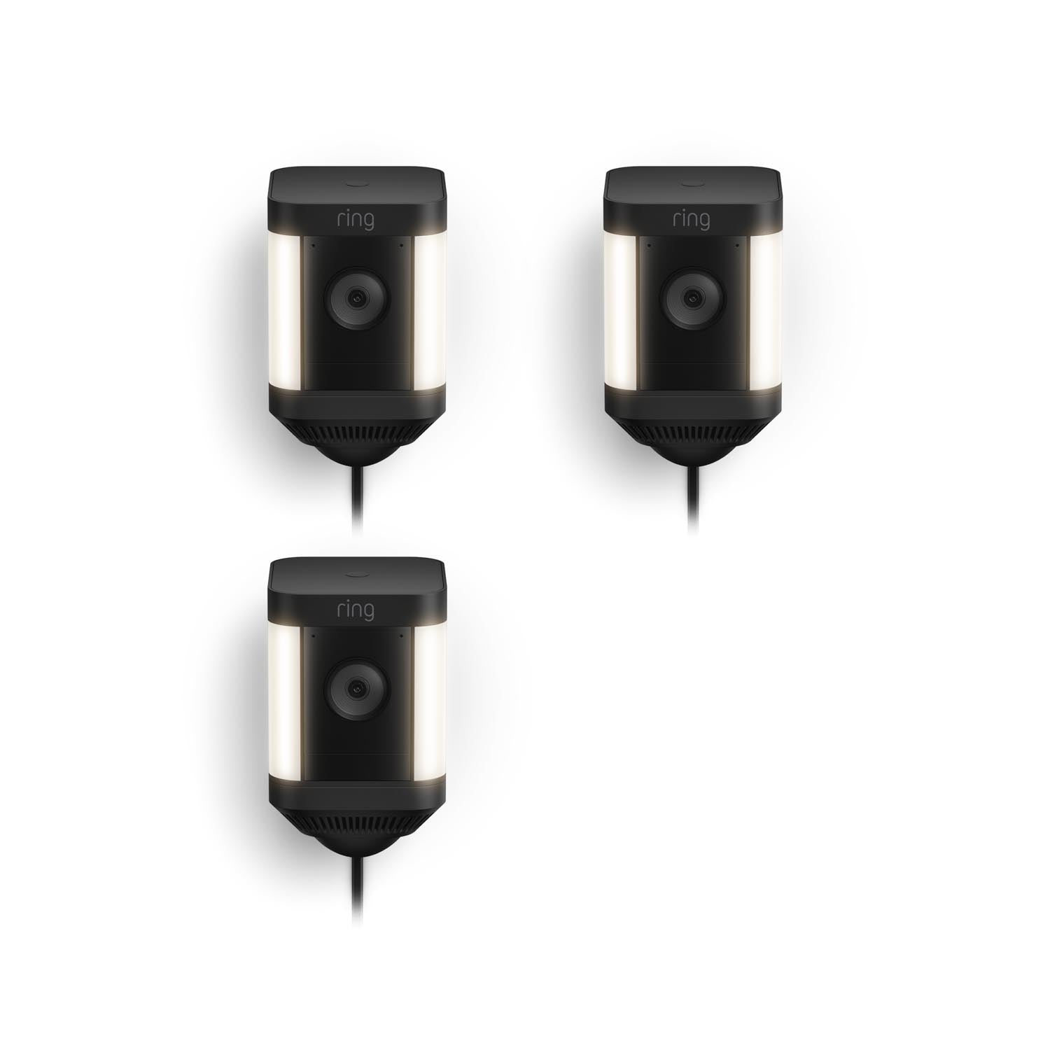 3-Pack Spotlight Cam Plus Plug-In