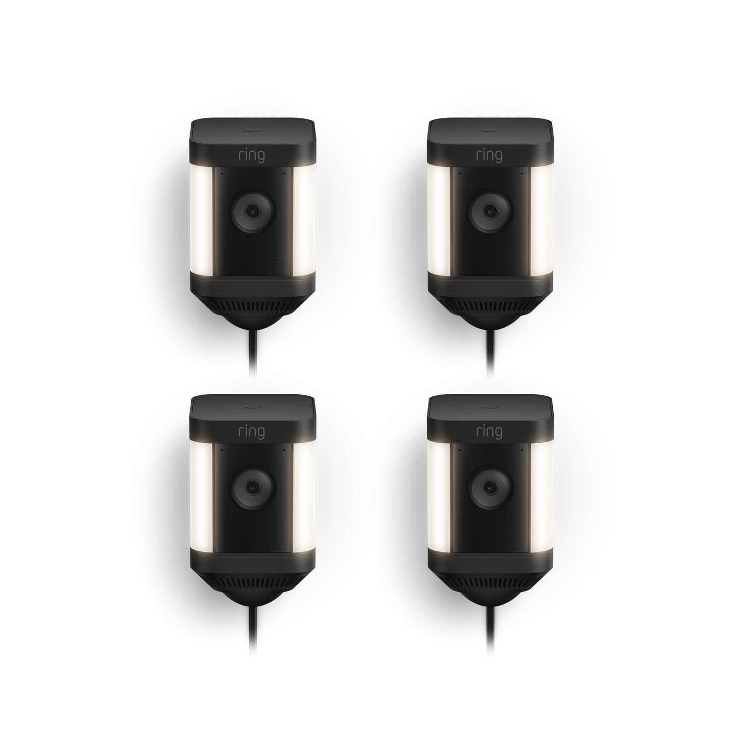 4-Pack Spotlight Cam Plus Plug-In