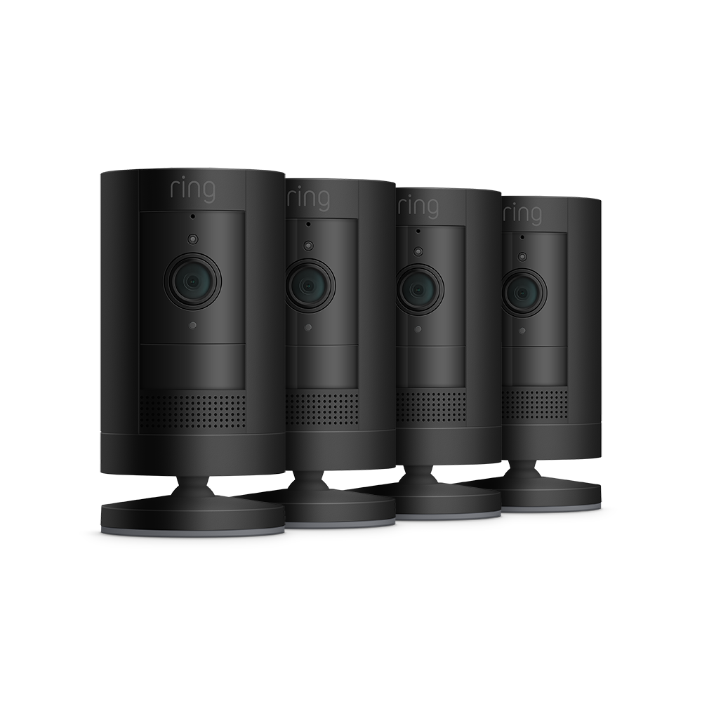 4-Pack Outdoor Security Camera | Stick Up Cam Battery