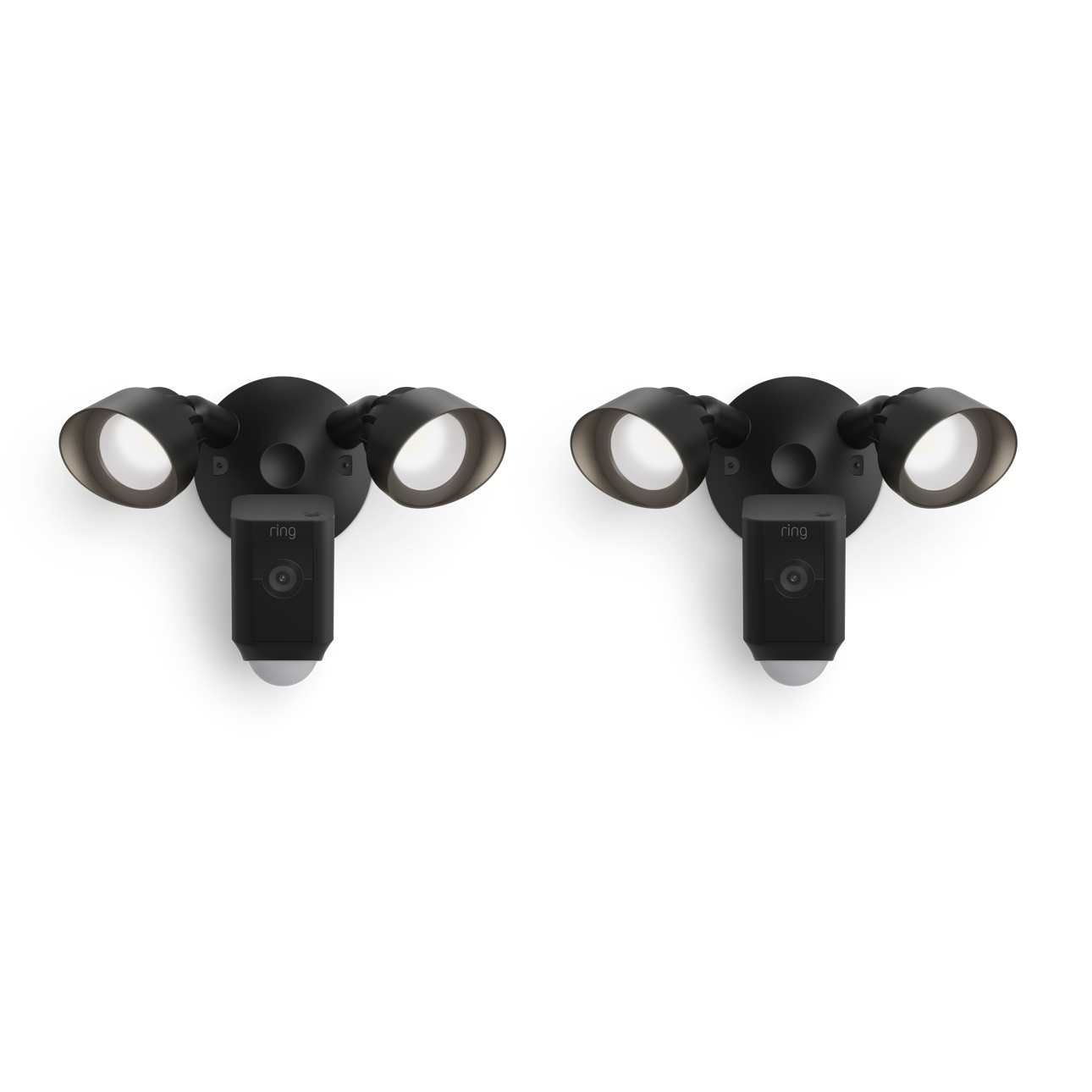 2-Pack Floodlight Cam Wired Plus