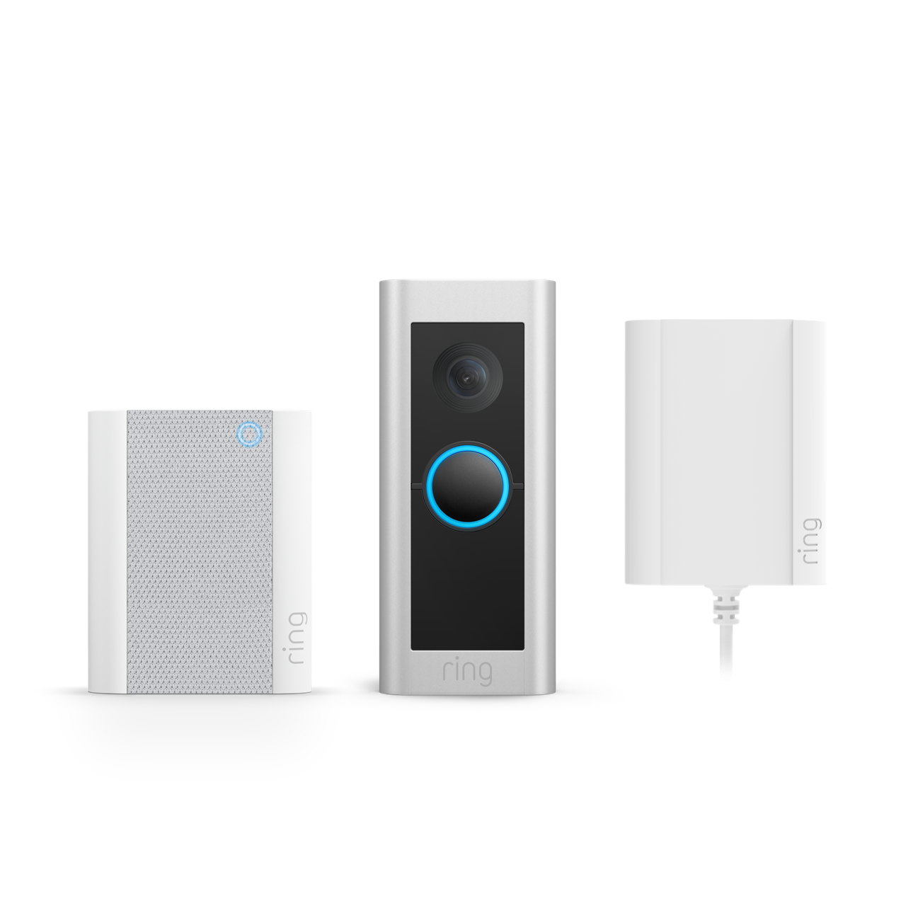 Wired Video Doorbell Pro Plug-in with Chime (Formerly Video Doorbell Pro 2 with Plug-in Adapter + Chime)