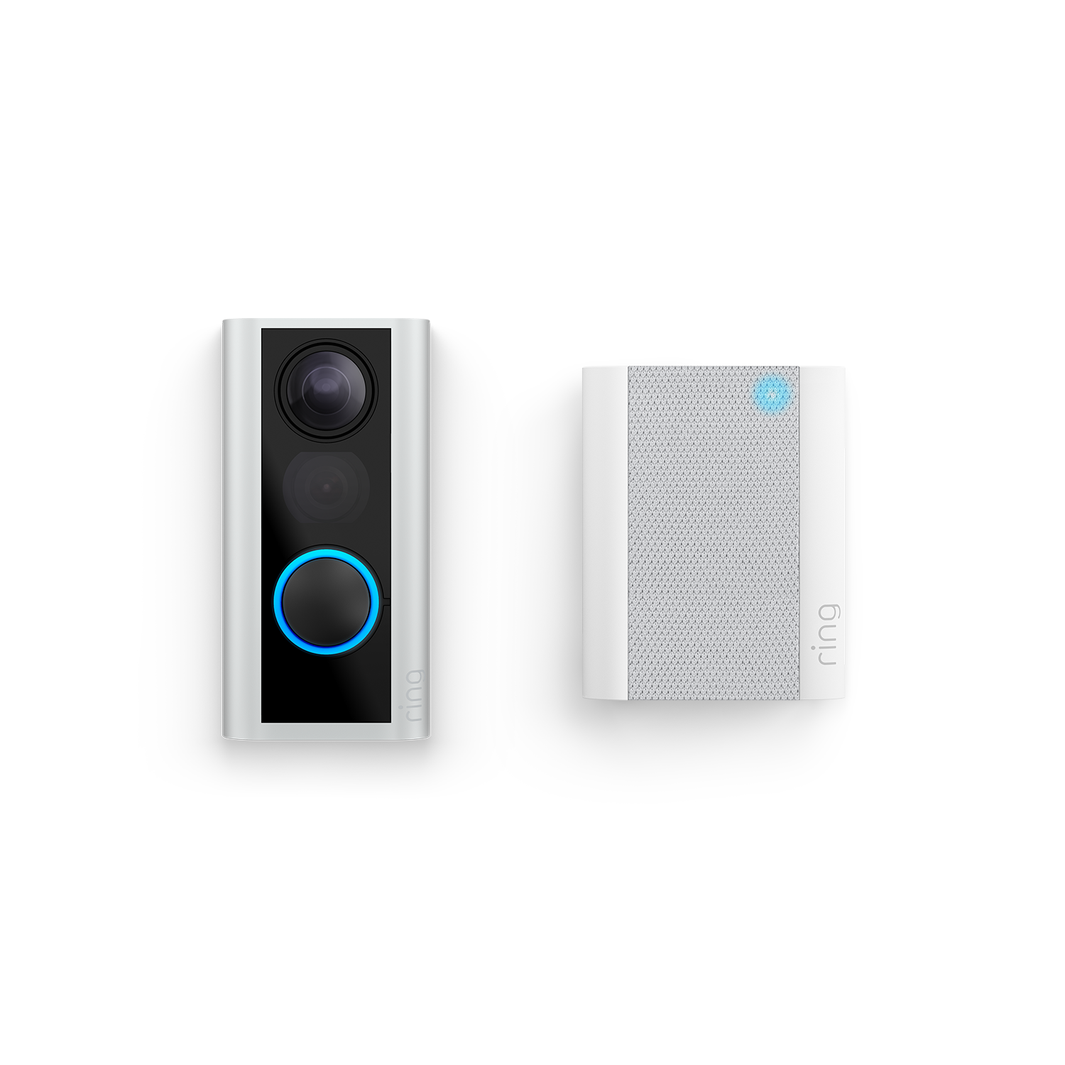 Ring Peephole Camera (34-55mm) + Chime (Door View Cam + Chime (2nd Gen))