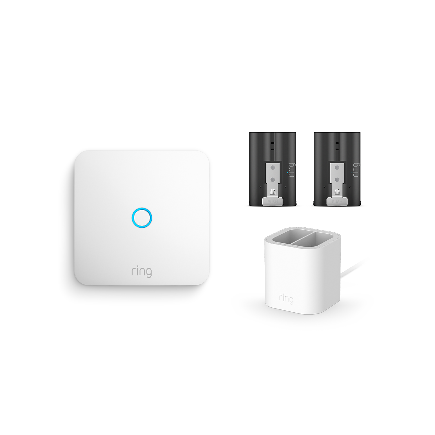 Ring Intercom + Quick Release Battery Pack + Charging Station