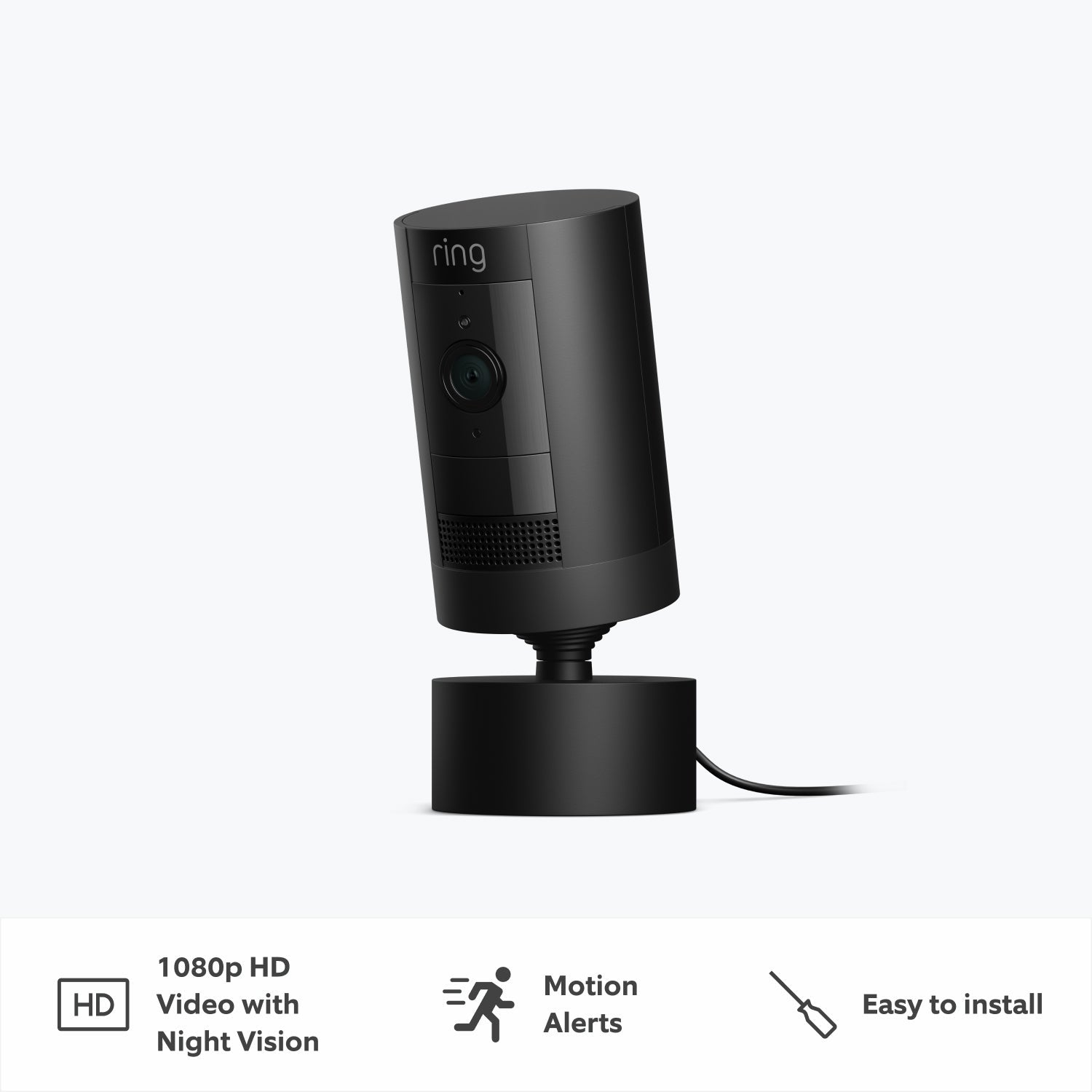 Stick Up Cam Plug-In with Pan-Tilt Mount