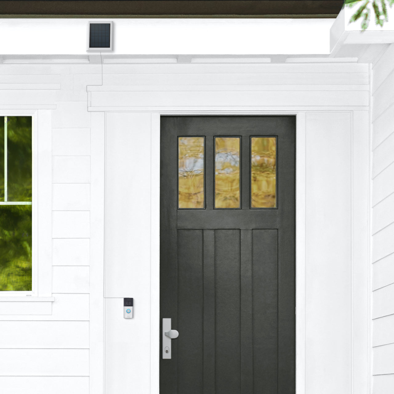 Solar Panel for Doorbells (Video Doorbell 2, Video Doorbell 3, Video Doorbell 3 Plus, Video Doorbell 4, Battery Video Doorbell Plus, Battery Video Doorbell Pro)