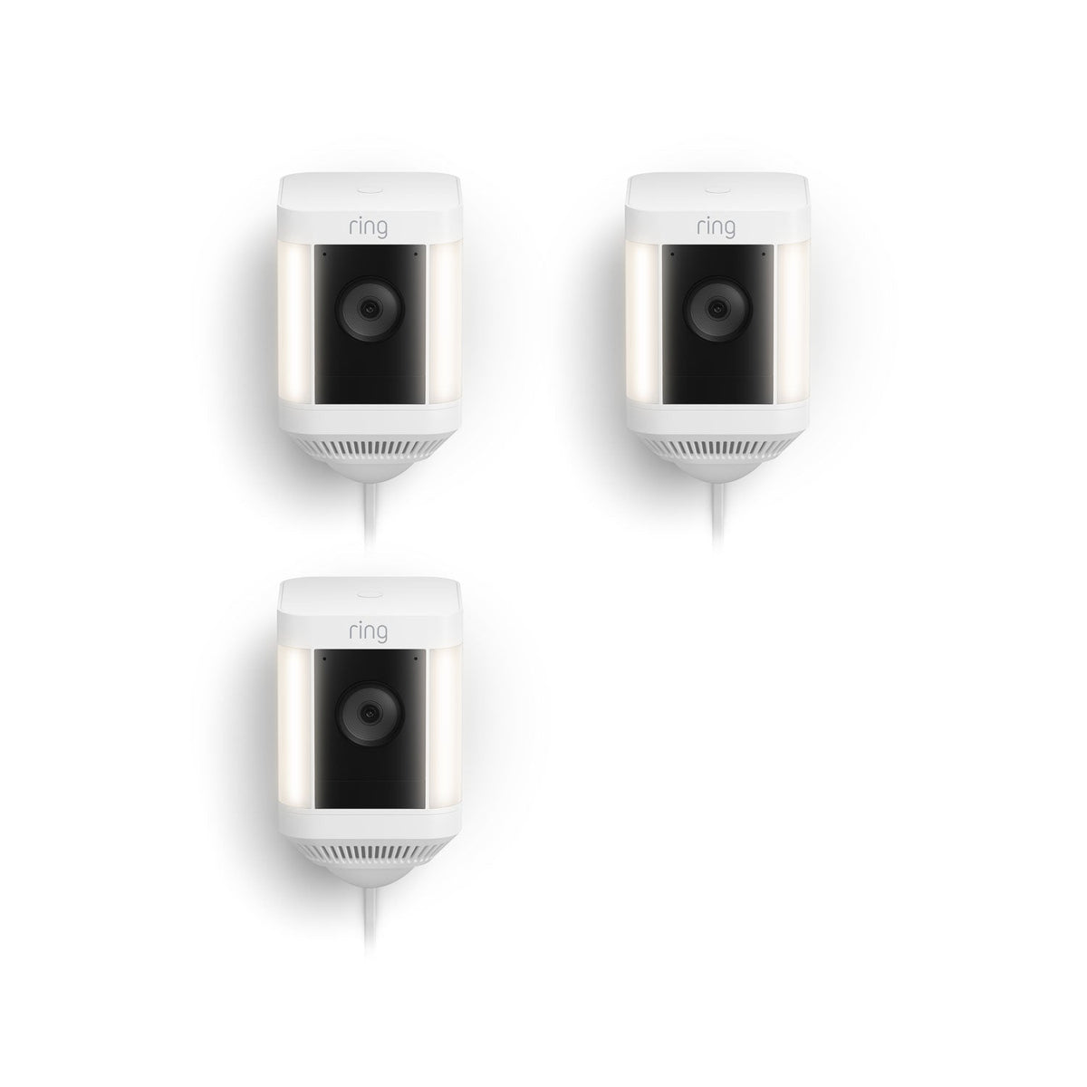 3-Pack Spotlight Cam Plus Plug-In