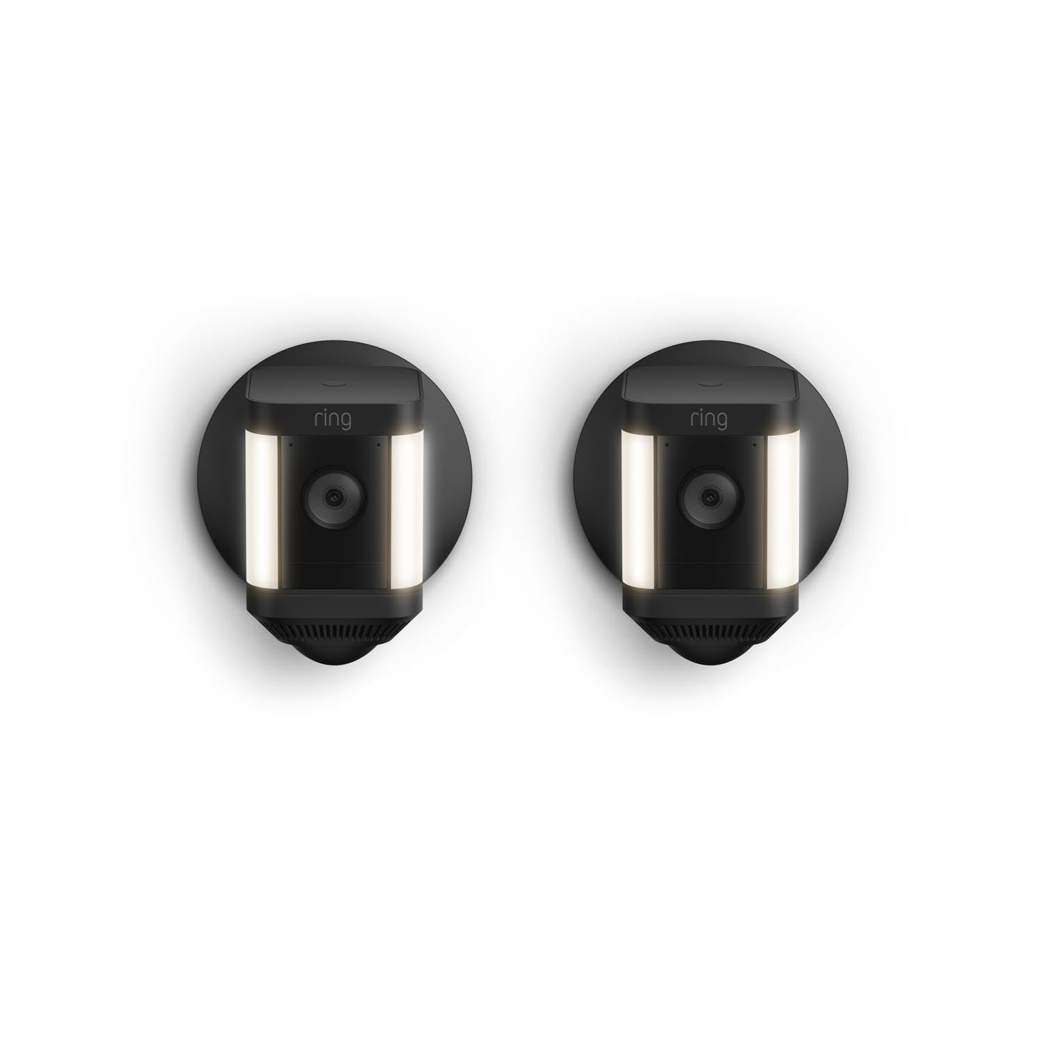 2-Pack Spotlight Cam Plus Wired