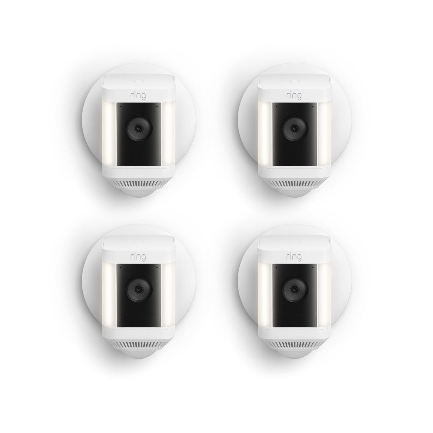 4-Pack Spotlight Cam Plus Wired