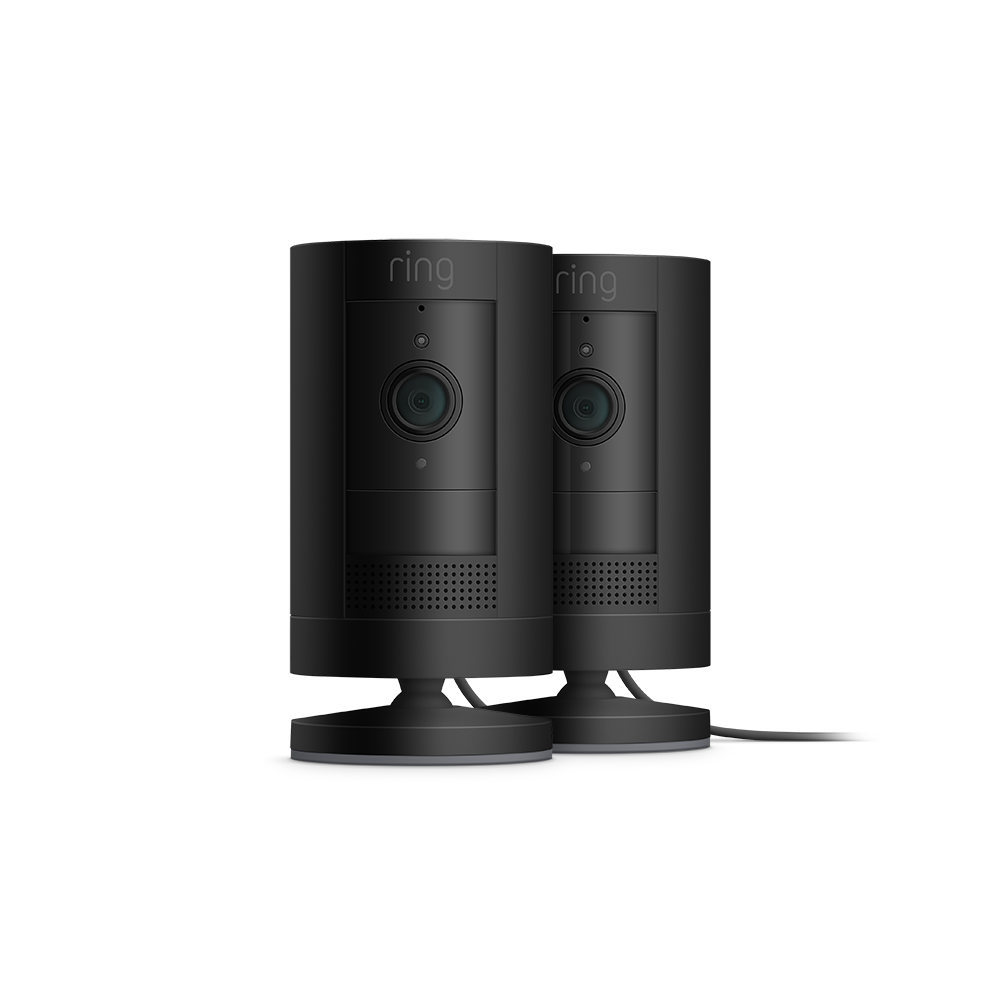 2-Pack Outdoor Security Camera | Stick Up Cam Plug-In