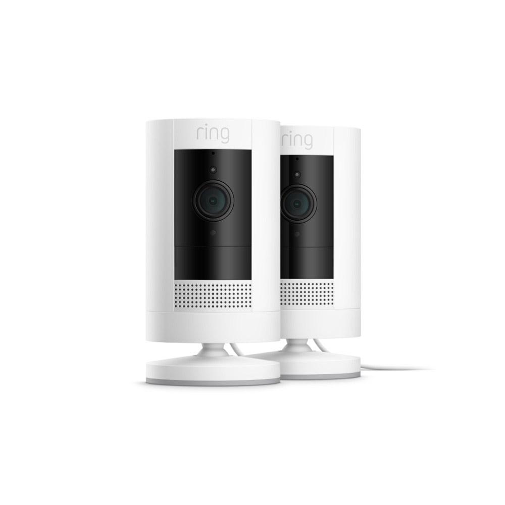 2-Pack Outdoor Security Camera | Stick Up Cam Plug-In