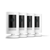 4-Pack Outdoor Security Camera | Stick Up Cam Plug-In