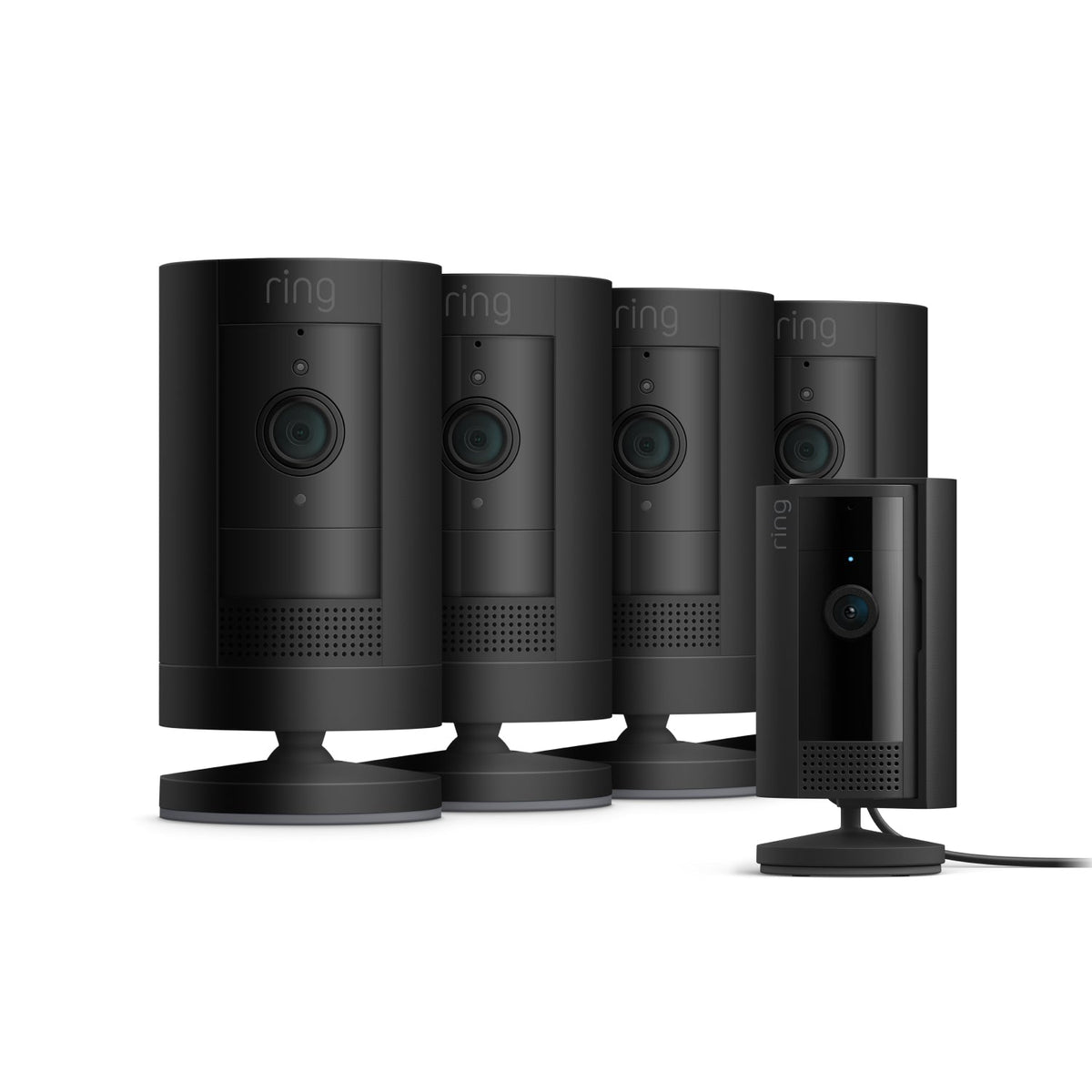 4-Pack Outdoor Camera Battery + Indoor Camera (2nd Gen)