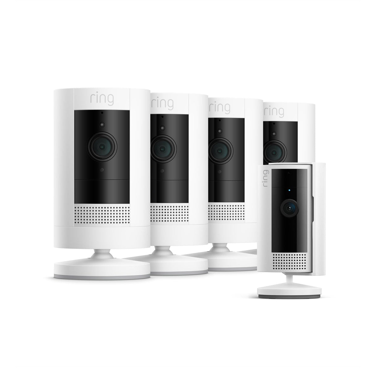 4-Pack Outdoor Camera Battery + Indoor Camera (2nd Gen)