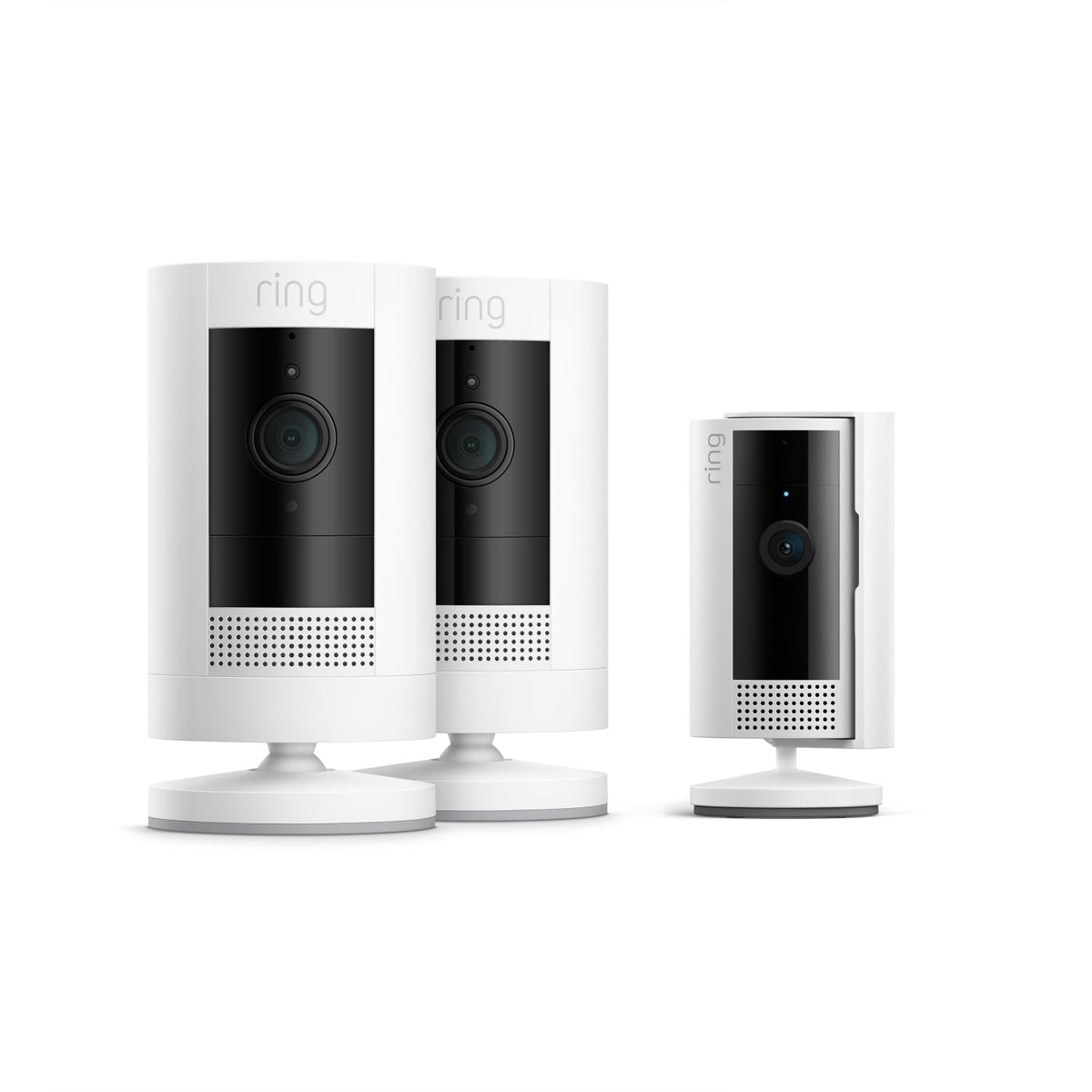 2-Pack Outdoor Camera Battery + Indoor Camera (2nd Gen)