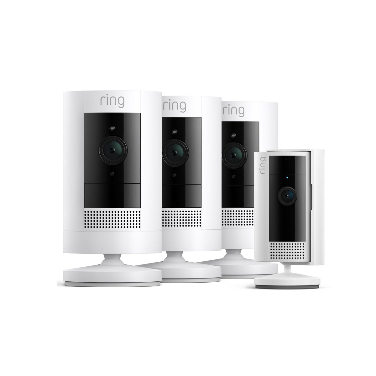 3-Pack Outdoor Camera Battery + Indoor Camera (2nd Gen)
