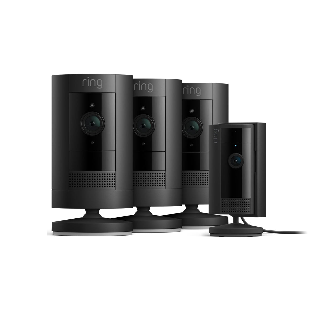 3-Pack Outdoor Camera Battery + Indoor Camera (2nd Gen)
