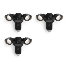 3-Pack Floodlight Cam Wired Plus