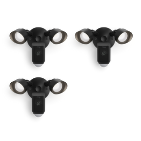 3-Pack Floodlight Cam Wired Plus