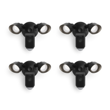 4-Pack Floodlight Cam Wired Plus