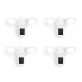 4-Pack Floodlight Cam Wired Pro
