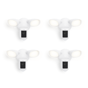 4-Pack Floodlight Cam Wired Pro