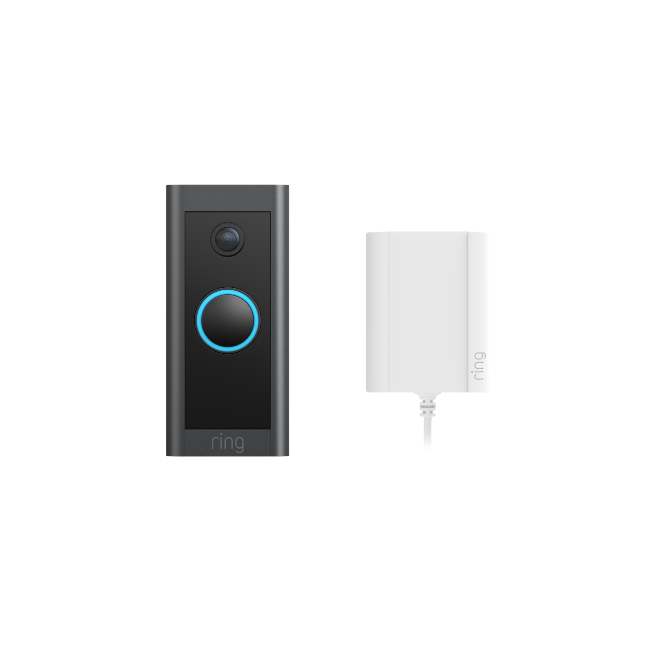 Video Doorbell Wired with Plug-In Adapter