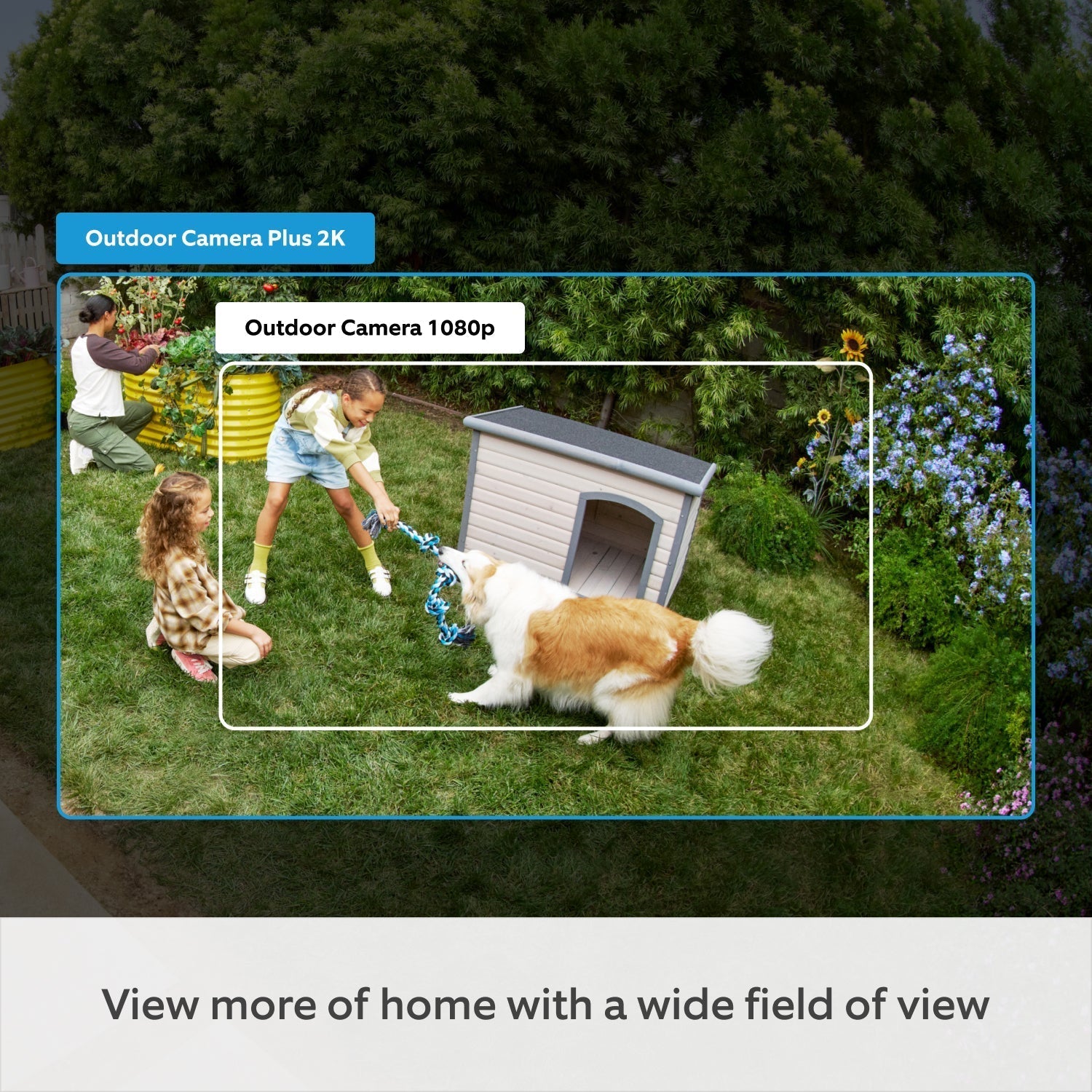 Outdoor Camera Plus - Battery (Featuring 2K Video with Ring Vision)