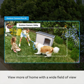 Outdoor Camera Plus - Battery (Featuring 2K Video with Ring Vision)