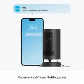 Outdoor Camera Plus Plug-in (Featuring 2K Video with Ring Vision)
