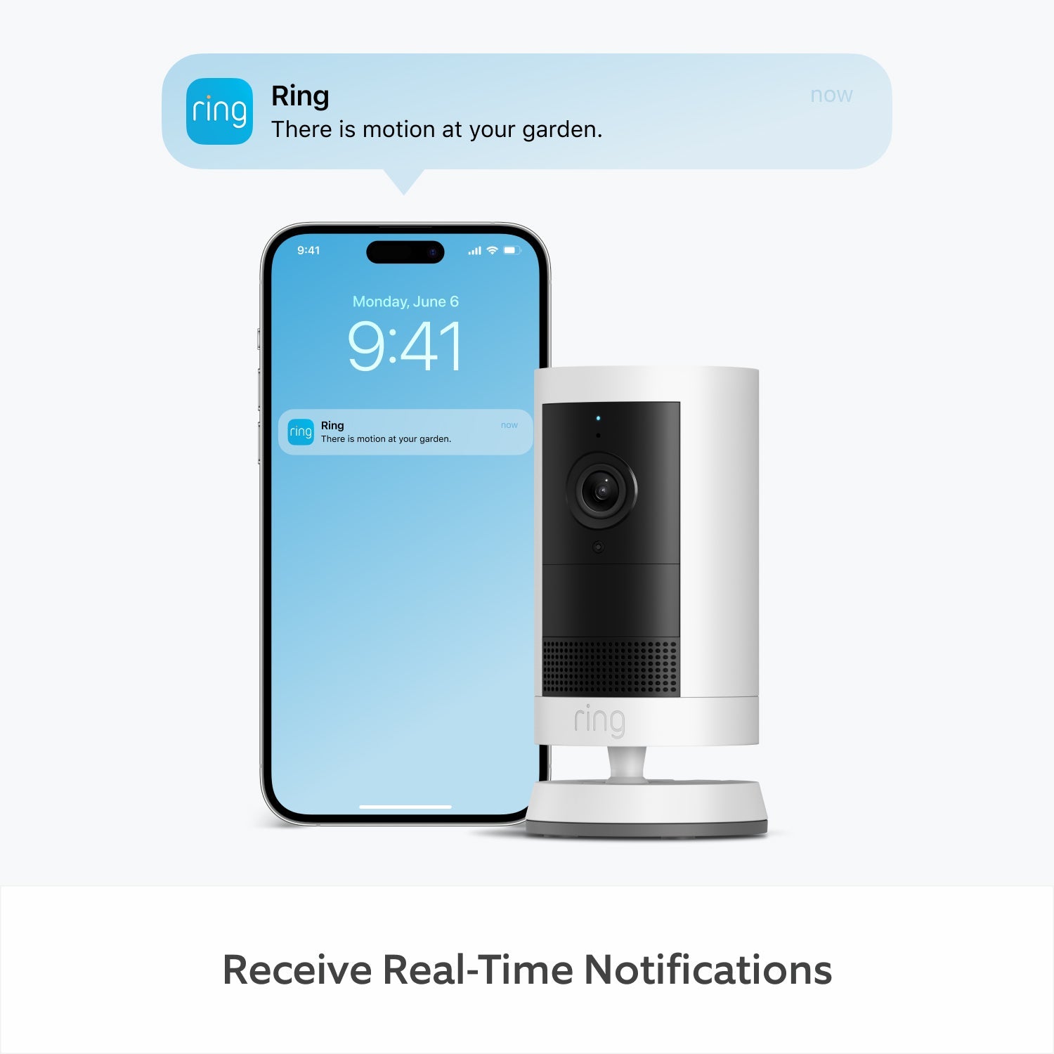Outdoor Camera Plus - Battery (Featuring 2K Video with Ring Vision)