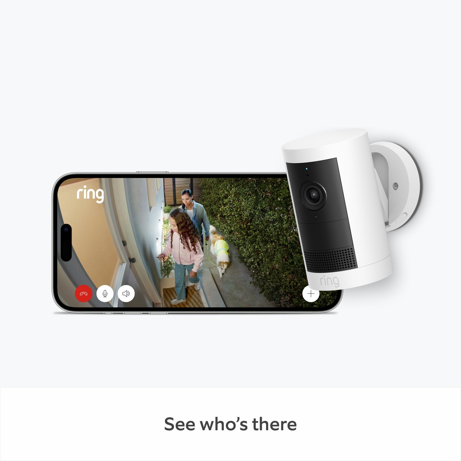 Outdoor Camera Plus - Battery (Featuring 2K Video with Ring Vision)