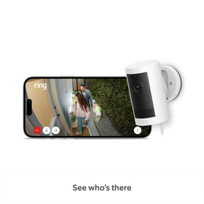 Outdoor Camera Plus Plug-in (Featuring 2K Video with Ring Vision)