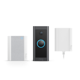 Video Doorbell Wired with Plug-In Adapter and Chime