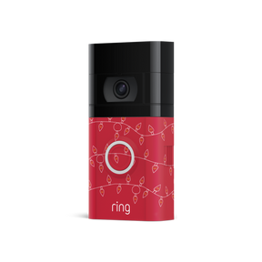 Holiday Interchangeable Faceplate (Video Doorbell 3, Video Doorbell 3 Plus, Video Doorbell 4, Battery Video Doorbell Plus, Battery Video Doorbell Pro)