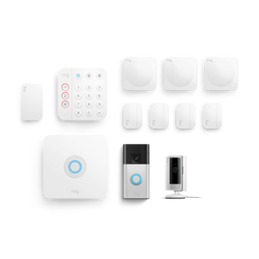 Alarm, Indoor Camera 2nd Gen + Battery Video Doorbell Pack - L