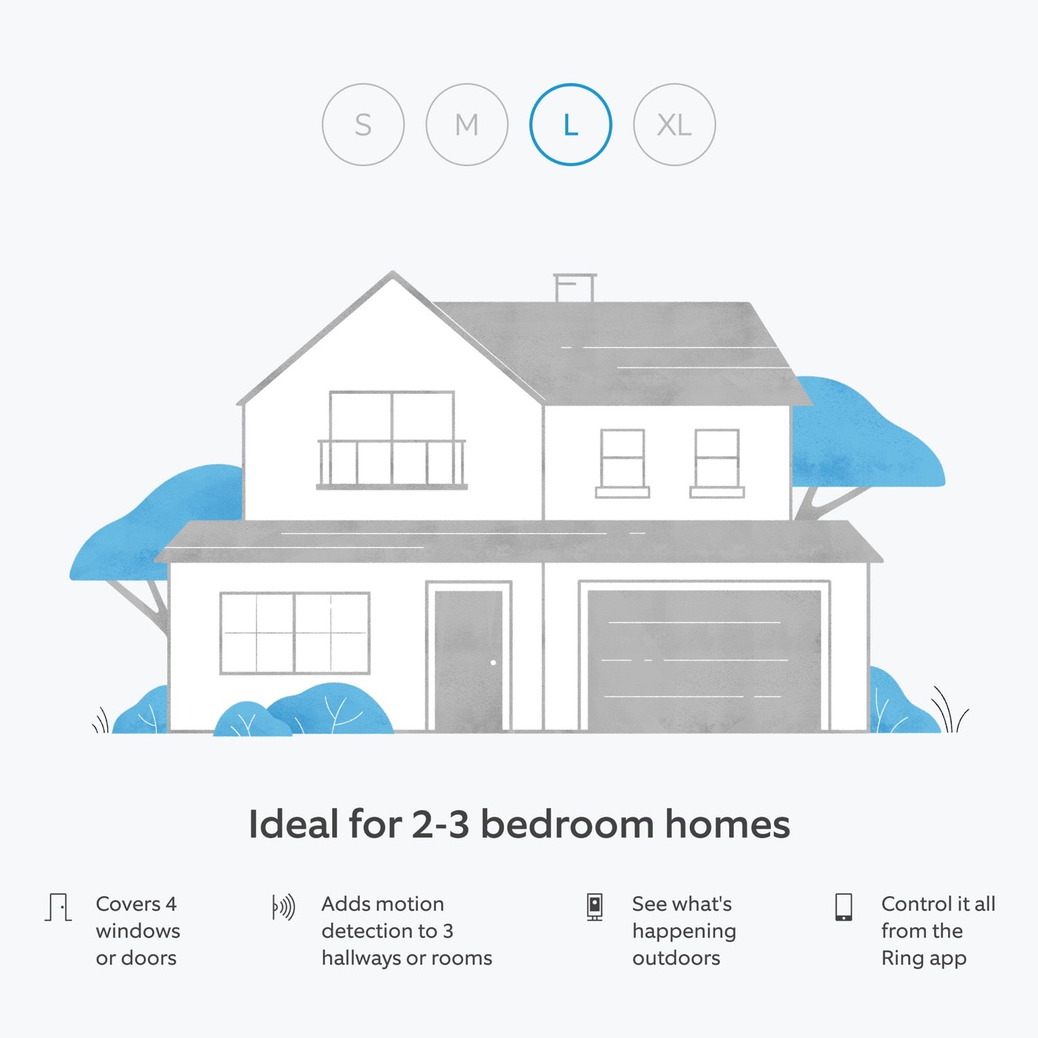 Alarm + Outdoor Camera - L