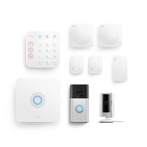 Alarm, Indoor Camera 2nd Gen + Battery Video Doorbell Pack - M