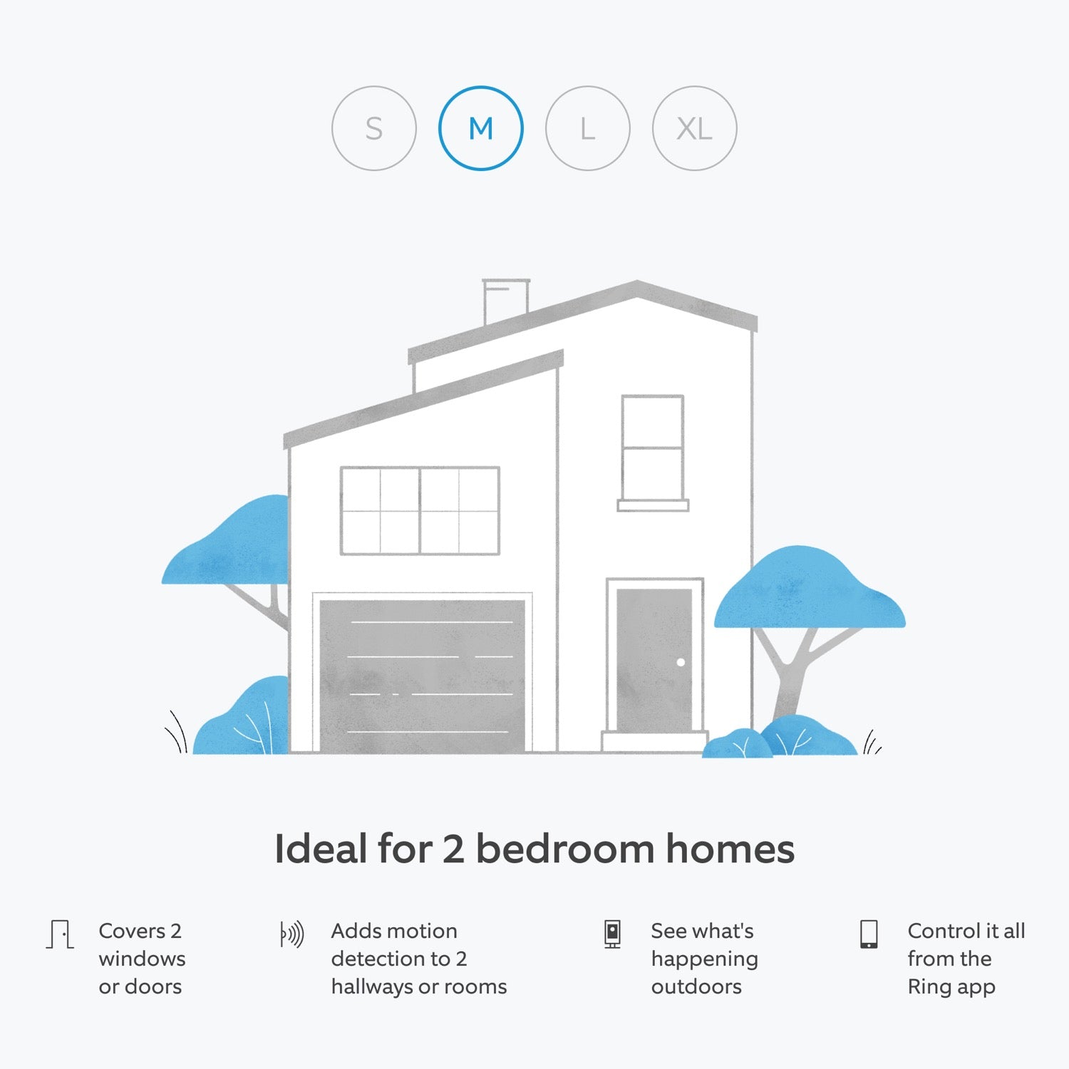 Alarm + Outdoor Camera - M
