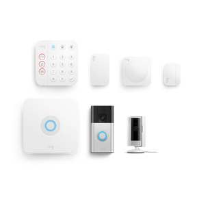 Alarm, Indoor Camera 2nd Gen + Battery Video Doorbell Pack - S