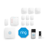 Alarm, Indoor Camera 2nd Gen + Battery Video Doorbell Pack - XL (with siren)