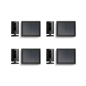 4-Pack Outdoor Security Camera | Stick Up Cam Solar