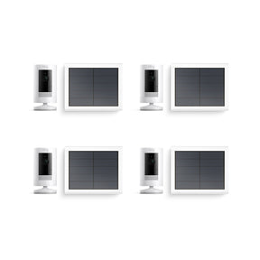 4-Pack Outdoor Security Camera | Stick Up Cam Solar