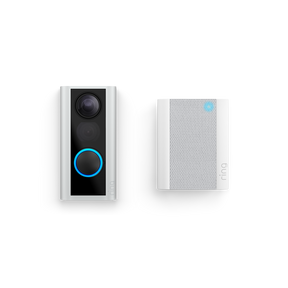 Ring Peephole Camera (54-75mm) + Chime (Door View Cam + Chime (2nd Gen))
