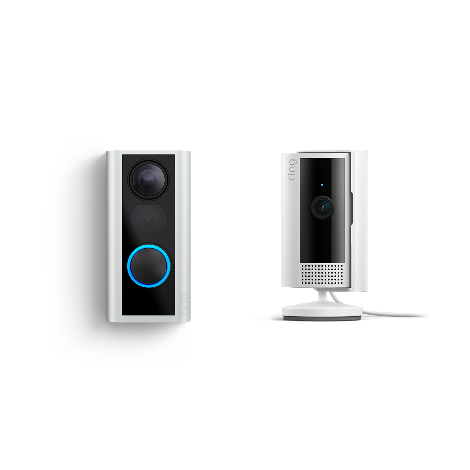 Ring Peephole Camera (34-55mm) + Indoor Camera (Door View Cam + Indoor Camera (2nd Gen))