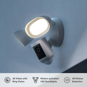 2-Pack Floodlight Cam Wired Pro
