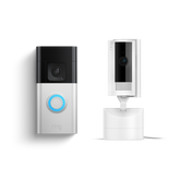 Pan-Tilt Indoor Camera + Battery Video Doorbell Plus
