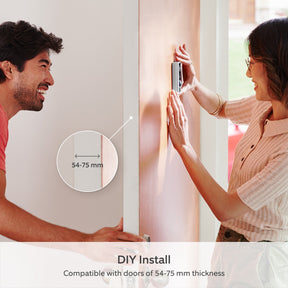 Ring Peephole Camera 54-75mm + Indoor Camera 2nd Gen (Door View Cam + Indoor Camera (2nd Gen))