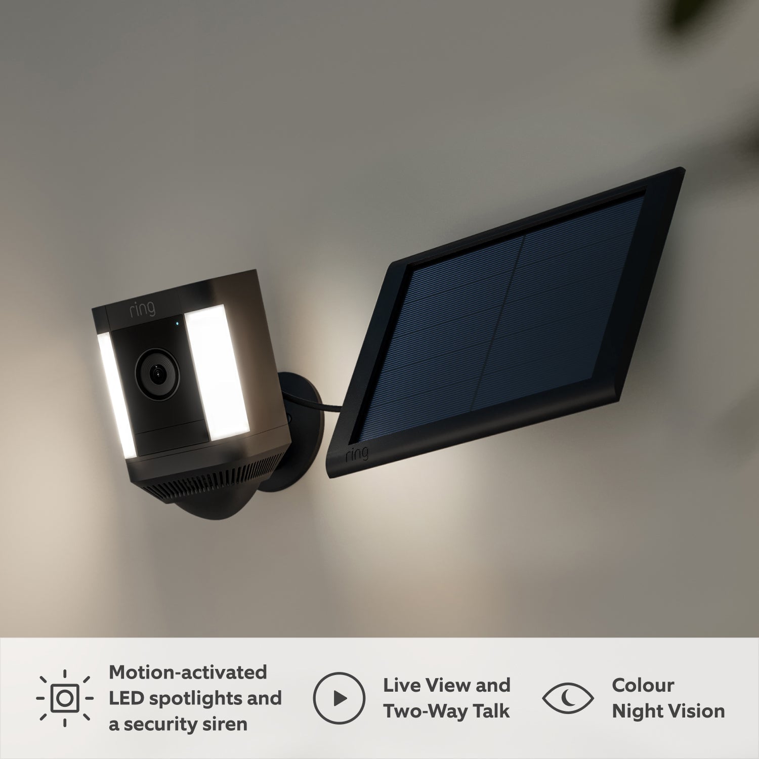 2-Pack Spotlight Cam Plus Solar