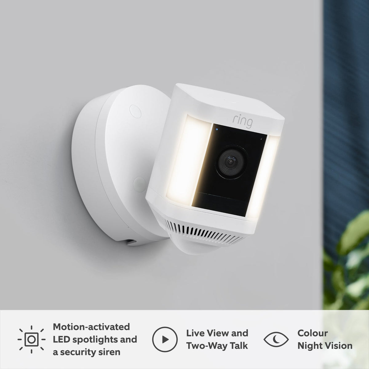 2-Pack Spotlight Cam Plus Wired