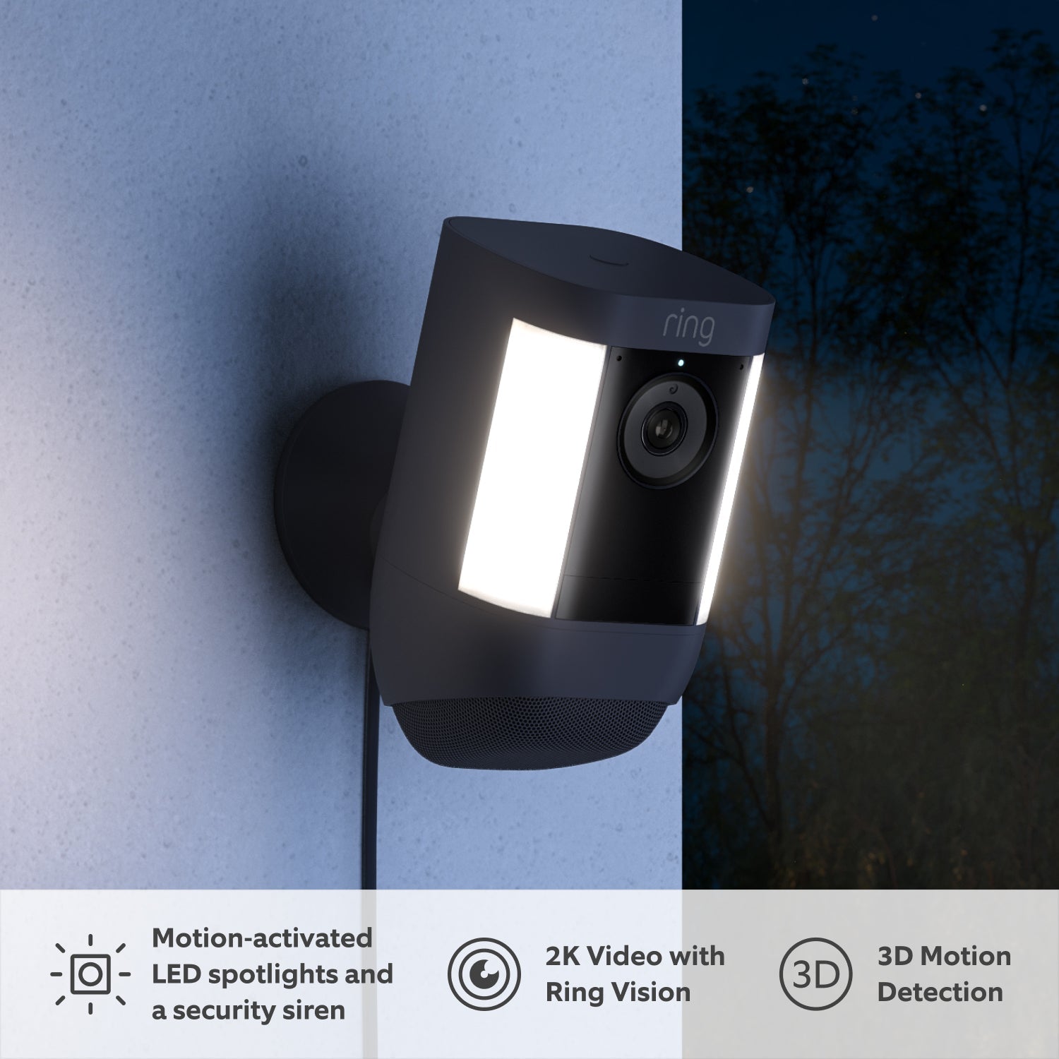 2-Pack Spotlight Cam Pro Plug-In